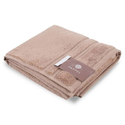 Полотенце махровое Pappel Cirrus/S 70x140см, цвет бежевый