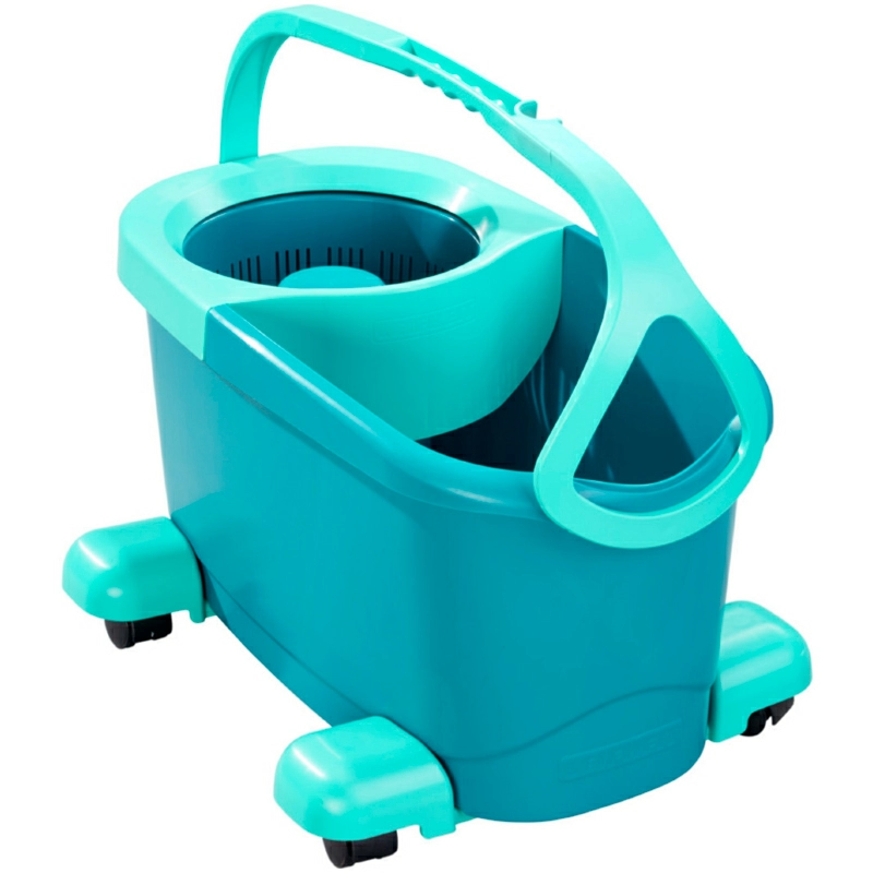 3 Набор для уборки Leifheit Clean Twist швабра и ведро с отжимом на колесиках фото 4