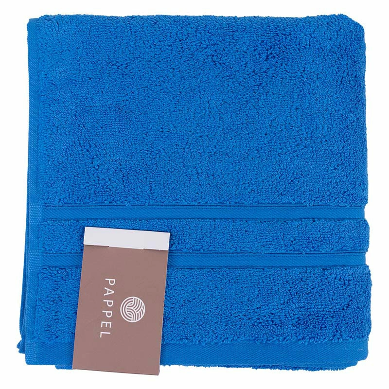 Полотенце махровое Pappel Cirrus/S 70x140см, цвет темно-синий фото 3