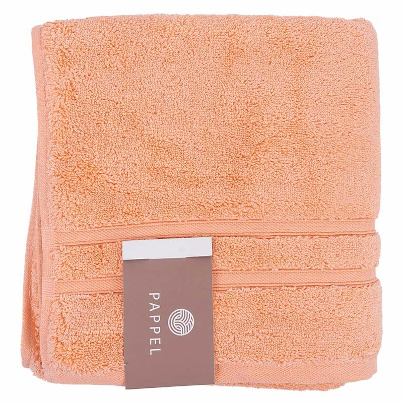 Полотенце махровое Pappel Cirrus/S 70x140см, цвет персиковый фото 2