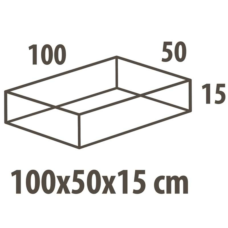 Кофр для хранения Hausmann Paisley 100x50x15см, бежевый фото 4