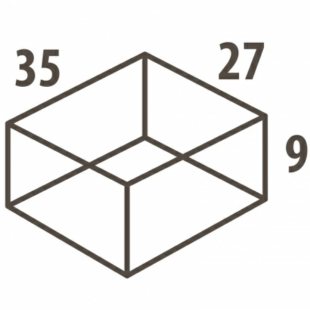 Органайзер Hausmann Herbarium 35x27x9см фото 3