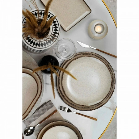 2 Блюдце Kutahya Pearl Lima 12см, синий фото 2