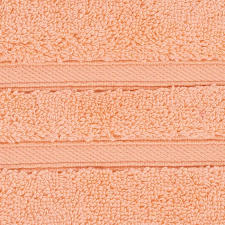 Полотенце махровое Pappel Cirrus/S 50x100см, цвет персиковый фото 4