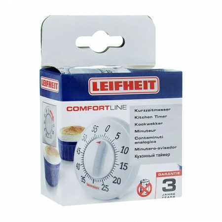 4 Таймер механический Leifheit Signature, 60мин фото 2