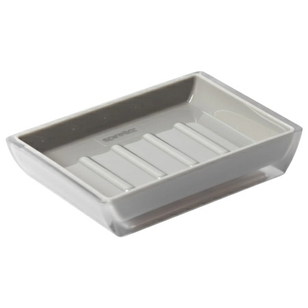 Полноразмерное изображение Мыльница Spirella Freddo, цвет серый фото 1