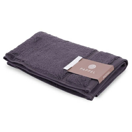 Полотенце махровое Pappel Cirrus/S 30x50см, цвет антрацит фото 1