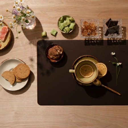 Салфетка сервировочная Zapel Eco Leather brown фото 4