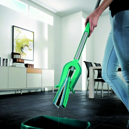 Швабра Leifheit Picobello М micro duo с отжимом фото 4